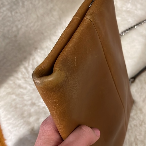 Coach Chestnut Leather Crossbody Bag with Chain - Picture 7 of 12